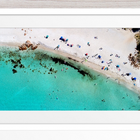 015 - Jason Mazur - 'Castle Bay Beach, Dunsborough' White Frame