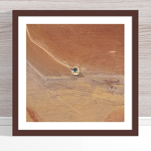 Chris Saunders - 'Aerial Outback 013' Dark Frame