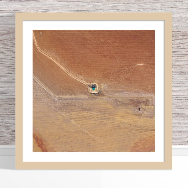 Chris Saunders - 'Aerial Outback 013' Light Frame