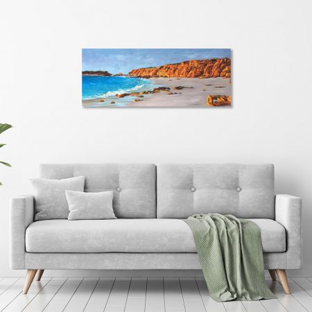 Composition 3, Cape Leveque in a room