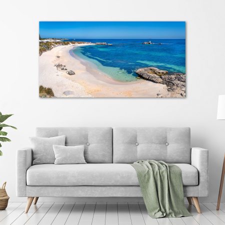Pinky Beach, Rottnest - in a room